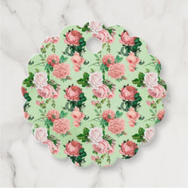 ピンクローゼスヴィンテージスタイル フェイバータグ