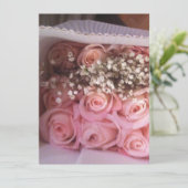 ピンクローゼス招待状 招待状 (スタンド正面)