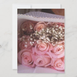 ピンクローゼス招待状 招待状