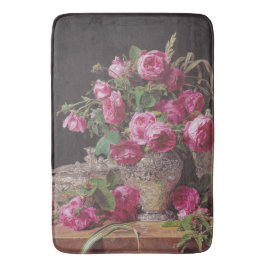 ピンクローゼス（バイフェルディナンドジョージヴァルデューラー） バスマット