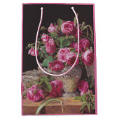 ピンクローゼス（バイフェルディナンドジョージヴァルデューラー） ミディアムペーパーバッグ (正面)