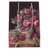 ピンクローゼス（バイフェルディナンドジョージヴァルデューラー） ミディアムペーパーバッグ (裏面)