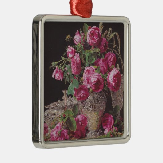 ピンクローゼス（バイフェルディナンドジョージヴァルデューラー） メタルオーナメント (右)