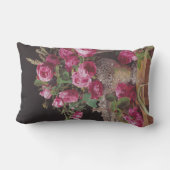 ピンクローゼス（バイフェルディナンドジョージヴァルデューラー） ランバークッション (裏面)