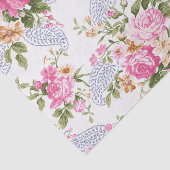 ピンクローゼズアンドペイズリー 薄葉紙 (詳細)