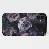 ピンクローゼズダーク&ムーディ Case-Mate iPhoneケース (裏面(横))
