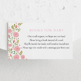 ピンクローゼズブックスフォーベビー エンクロージャーカード