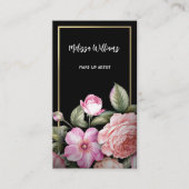 ピンクローゼズブラック 名刺 (正面)