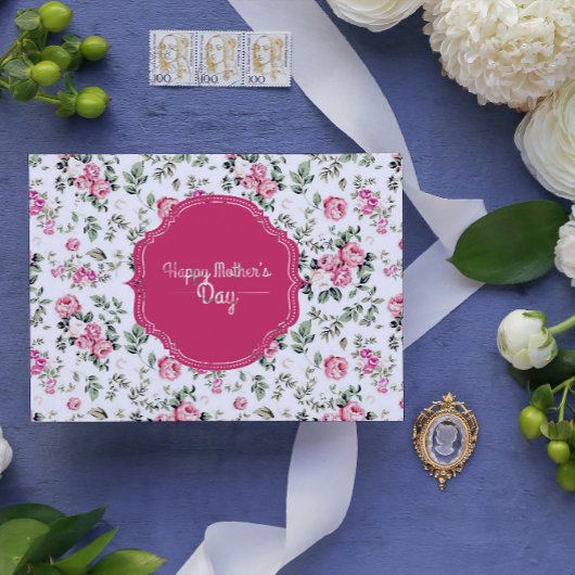 ピンクローゼズマザーズデイ カード