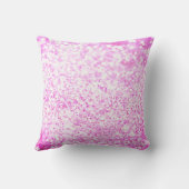 ピンクローゼズ&グリッターバレンタイン装飾用クッション クッション (裏面)
