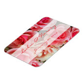 ピンクローゼパーソナル磁石 マグネット (左側)