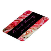 ピンクローゼパーソナル磁石 マグネット (左側)