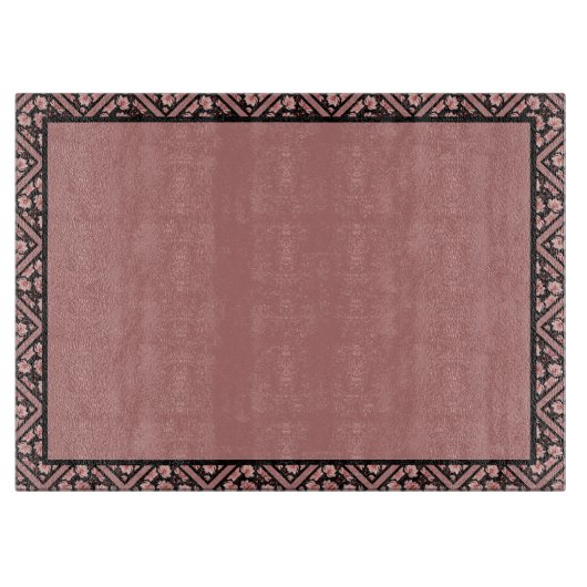 ピンクロータスクラシック カッティングボード (正面)