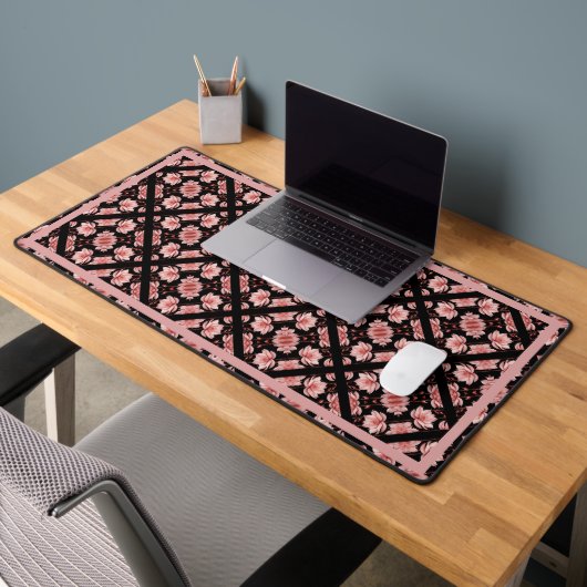 ピンクロータスクラシック デスクマット (オフィス2)