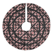 ピンクロータスクラシック フェイクリネンツリースカート (正面)