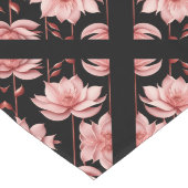 ピンクロータスクラシック ロングテーブルランナー (コーナー)