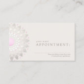 ピンクロータスサロンとスパアポイントメントカード 予約カード (正面)