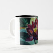 ピンクロータスブラック325 ml 2トーンマグカップ ツートーンマグカップ (正面左)