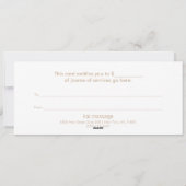 ピンクロータスマンダラスパギフト券 シーズンカード (裏面)