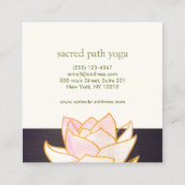 ピンクロータスマンダラ6パンチロイヤリティ ロイヤリティカード (裏面)