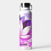 ピンクロータス ウォーターボトル (背面)