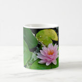 ピンクロータス コーヒーマグカップ (中央)