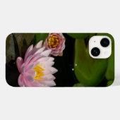 ピンクロータス《植物》スイレンiPhoneケース Case-Mate iPhoneケース (裏面 (横))