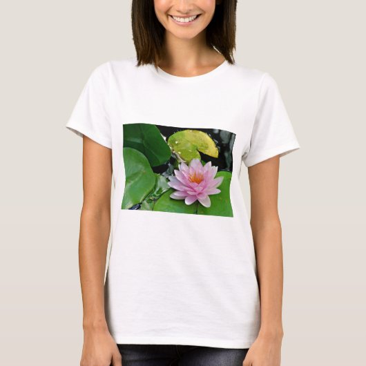 ピンクロータス Tシャツ (正面)