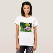 ピンクロータス Tシャツ (正面フル)