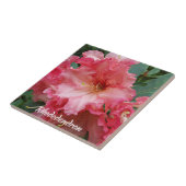 ピンクロードデンドロン開花フローラ タイル (側面)