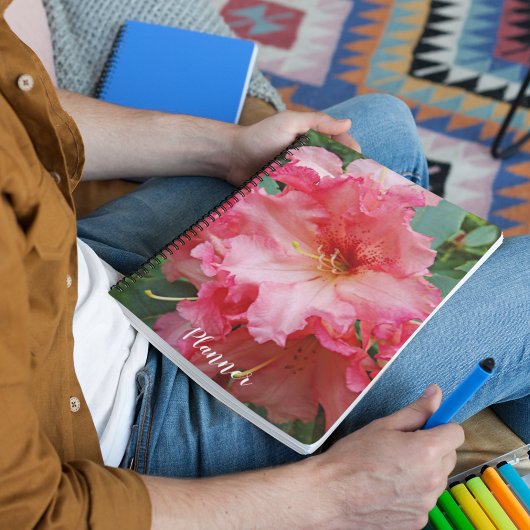 ピンクロードデンドロン開花フローラ プランナー手帳