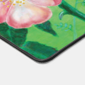 ピンクワイルドドッグバラローザカニナ&シークレットガーデン デスクマット (コーナー)