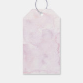 ピンクワイルドフラワーガーデン誕生日 ギフトタグ (裏面)