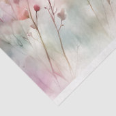 ピンクワイルドフラワーティッシュペーパー 薄葉紙 (詳細)