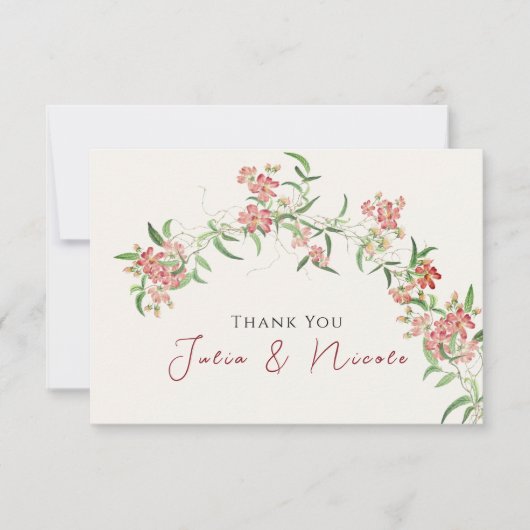 ピンクワイルドフラワーバラ春ガーランド結婚ズ (正面)