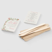 ピンクワイルドフラワーバラ春ガーランド結婚ズ ハンドファン (組立なし)