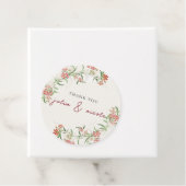 ピンクワイルドフラワーバラ春ガーランド結婚ズ フェイバータグ (インサイチュ)