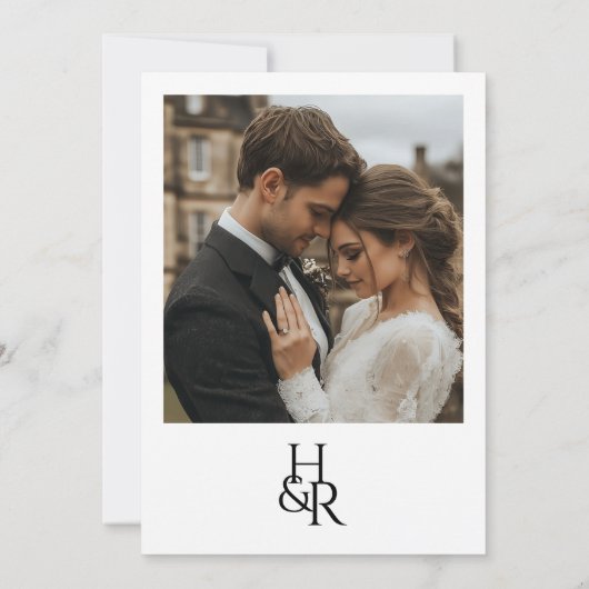 ピンクワイルドフラワー結婚式招待状スイートガーデンウェ 招待状 (裏面)