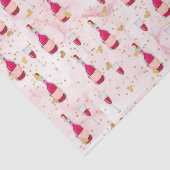 ピンクワインとハート(デザイン12ピンクシリーズ) 薄葉紙 (詳細)