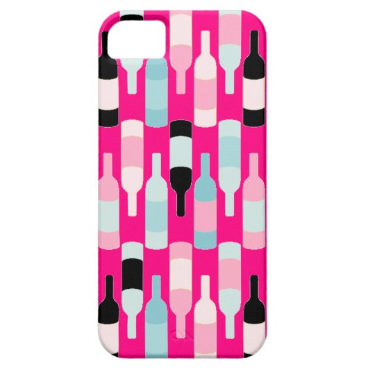 ピンクワインの電話ケースカバー Case-Mate iPhoneケース (裏面)