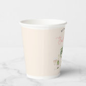 ピンクワインカントリーバチェロレッテ週末 紙コップ (右)