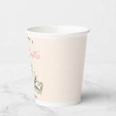 ピンクワインカントリー独身最後の週末 紙コップ (左)