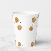 ピンクワンスウィートクッキー誕生日 紙コップ (右)