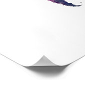 ピンクワールドマップポスター ポスター (角)