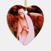 ピンクヴァージンメアリータックスオーナメント セラミックオーナメント (右)