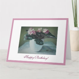 ピンクヴィレ素晴らしート誕生日アートby Pola.B.Alex カード