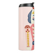 ピンクヴィンテージくるみ割り タンブラー (回転左)