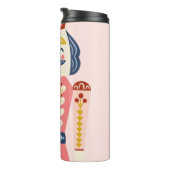 ピンクヴィンテージくるみ割り タンブラー (回転右)