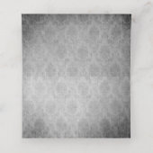 ピンクヴィンテージバタフライダマスク披露宴 プレイスカード (内部開封)