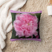 ピンクヴィンテージバラフラワーフローラガーデンクッション クッション (ブランケット)